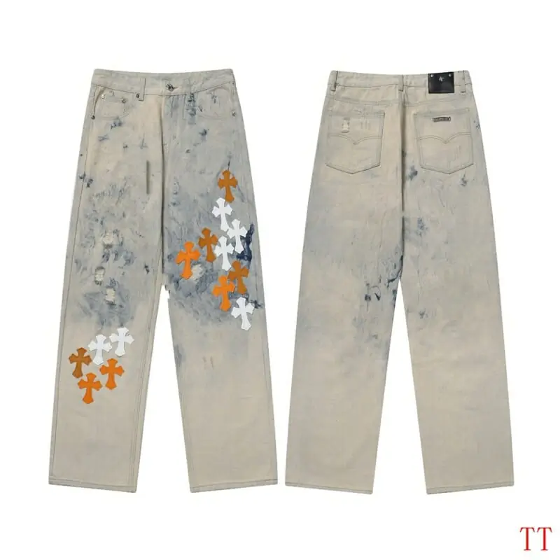 chrome hearts jeans pour homme s_1247b5a